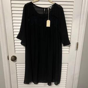 JODIFL Black Dress - NWT - Large